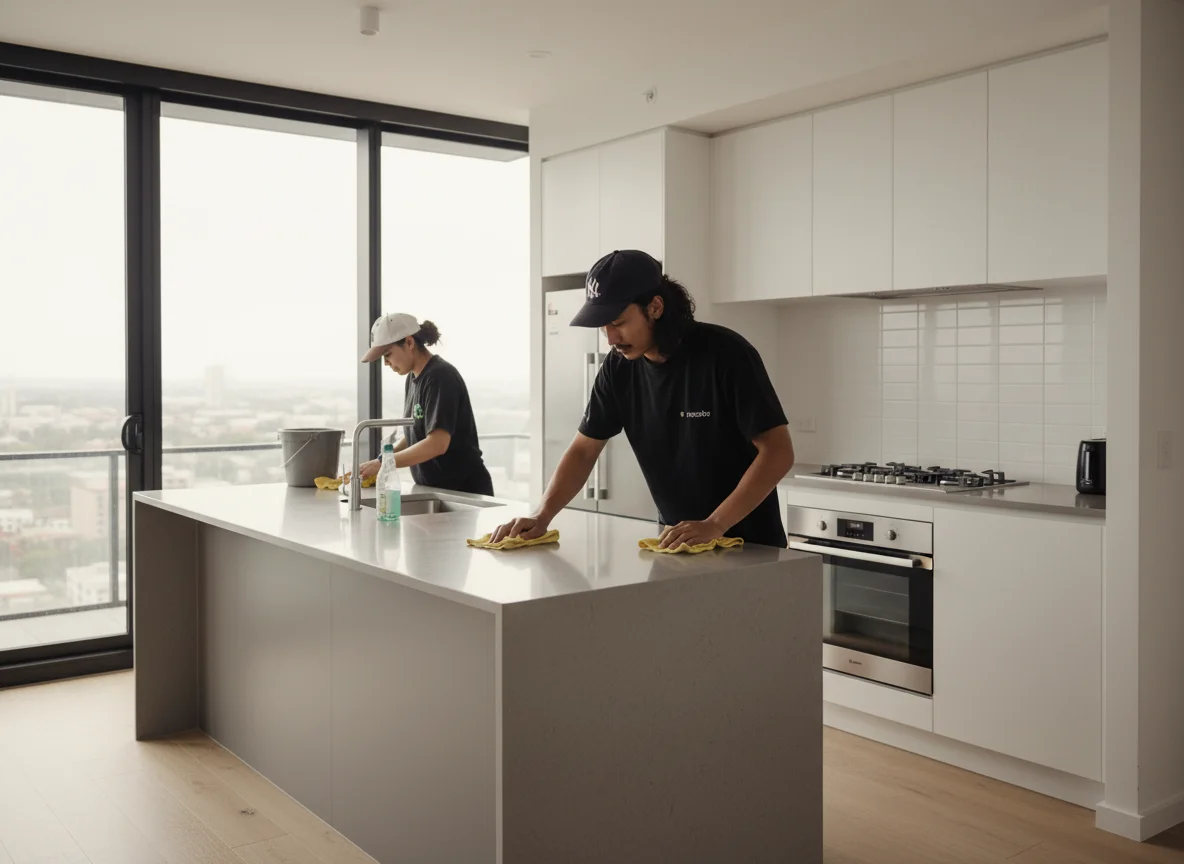 Linen change and bed making