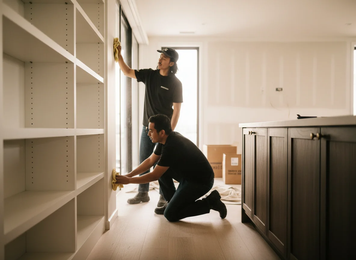 Light fixture cleaning