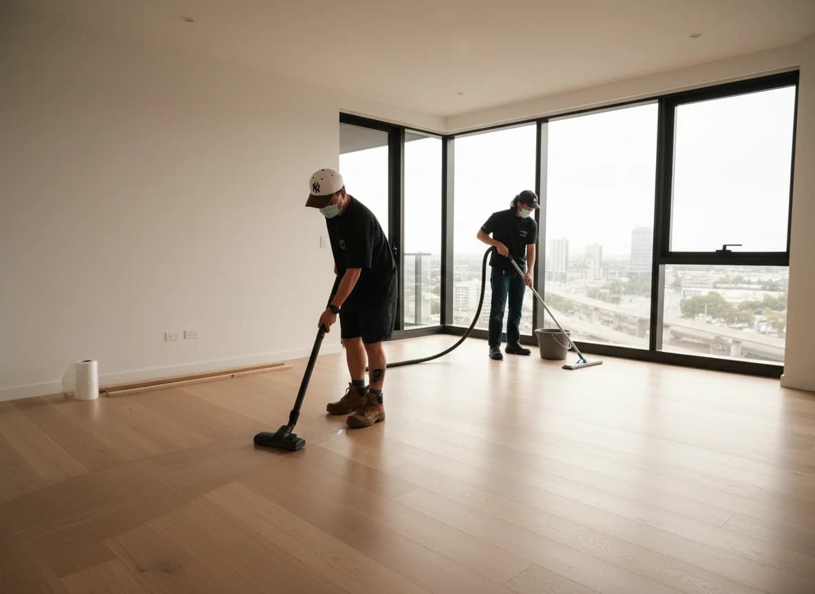 Kitchen and bathroom fixtures polished