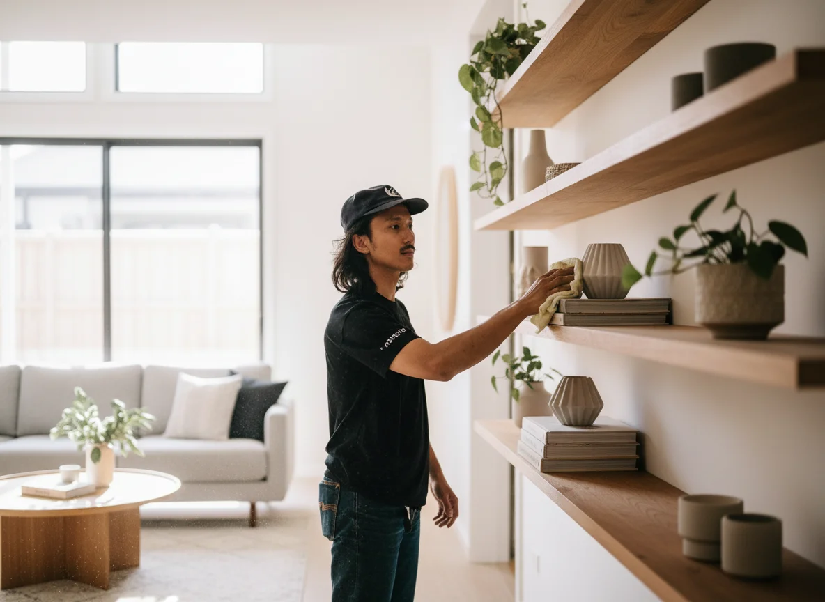 Full kitchen clean including inside oven, stovetop, rangehood, and all cupboards