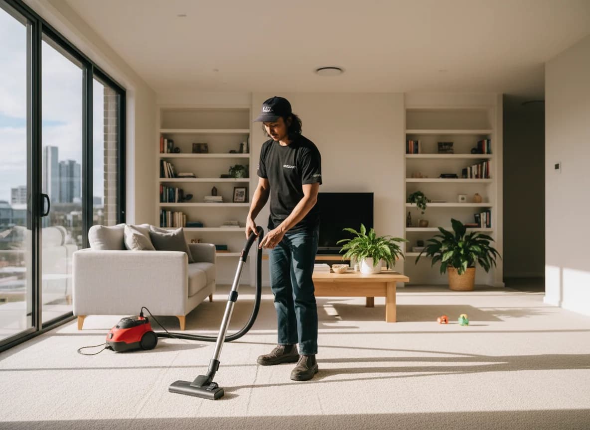 All bathrooms deep cleaned including grout, tiles, and fixtures