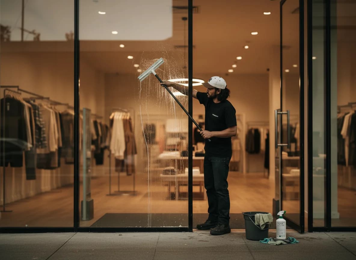 Counter and point-of-sale sanitisation