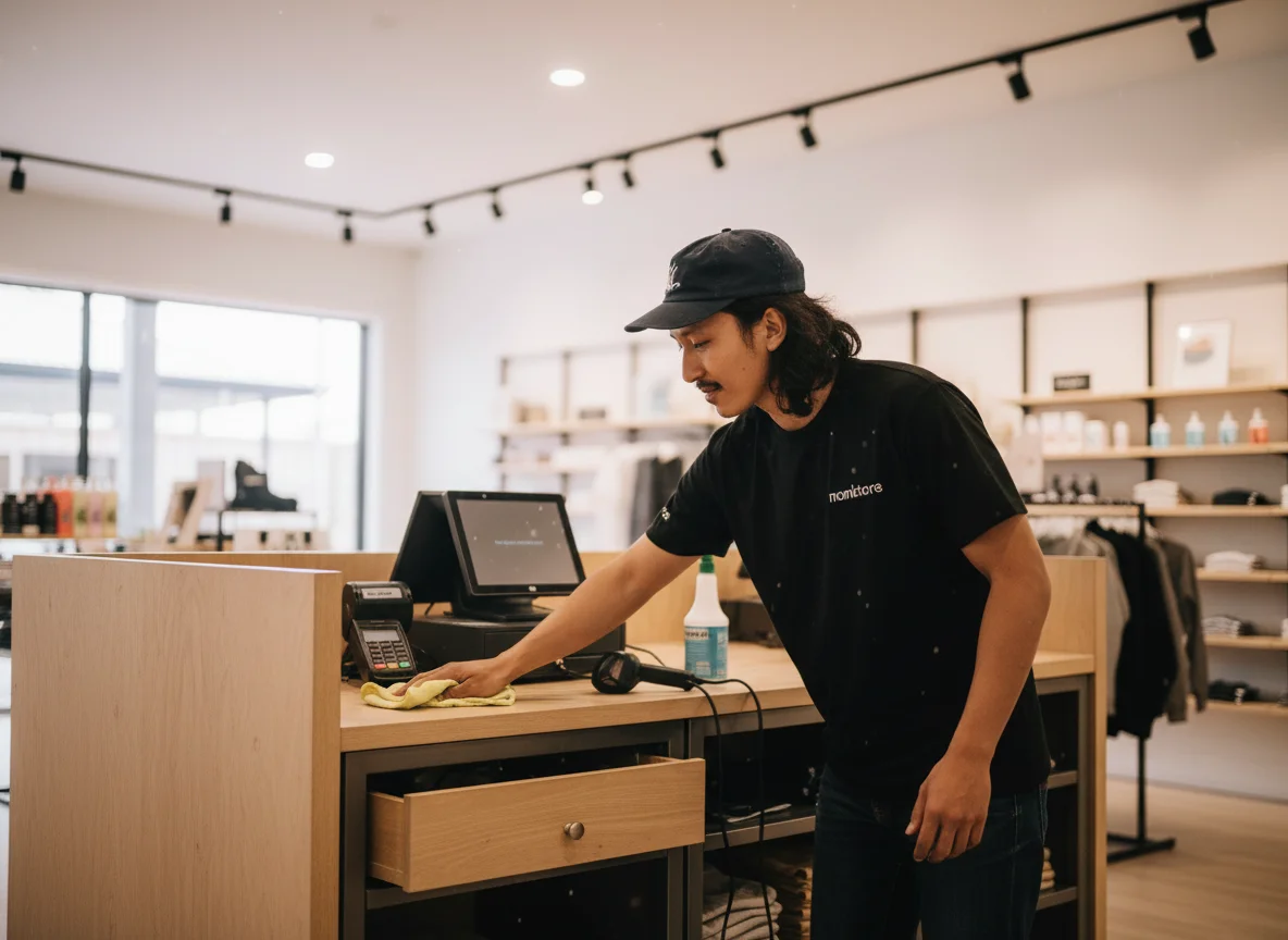 Window and glass frontage cleaning