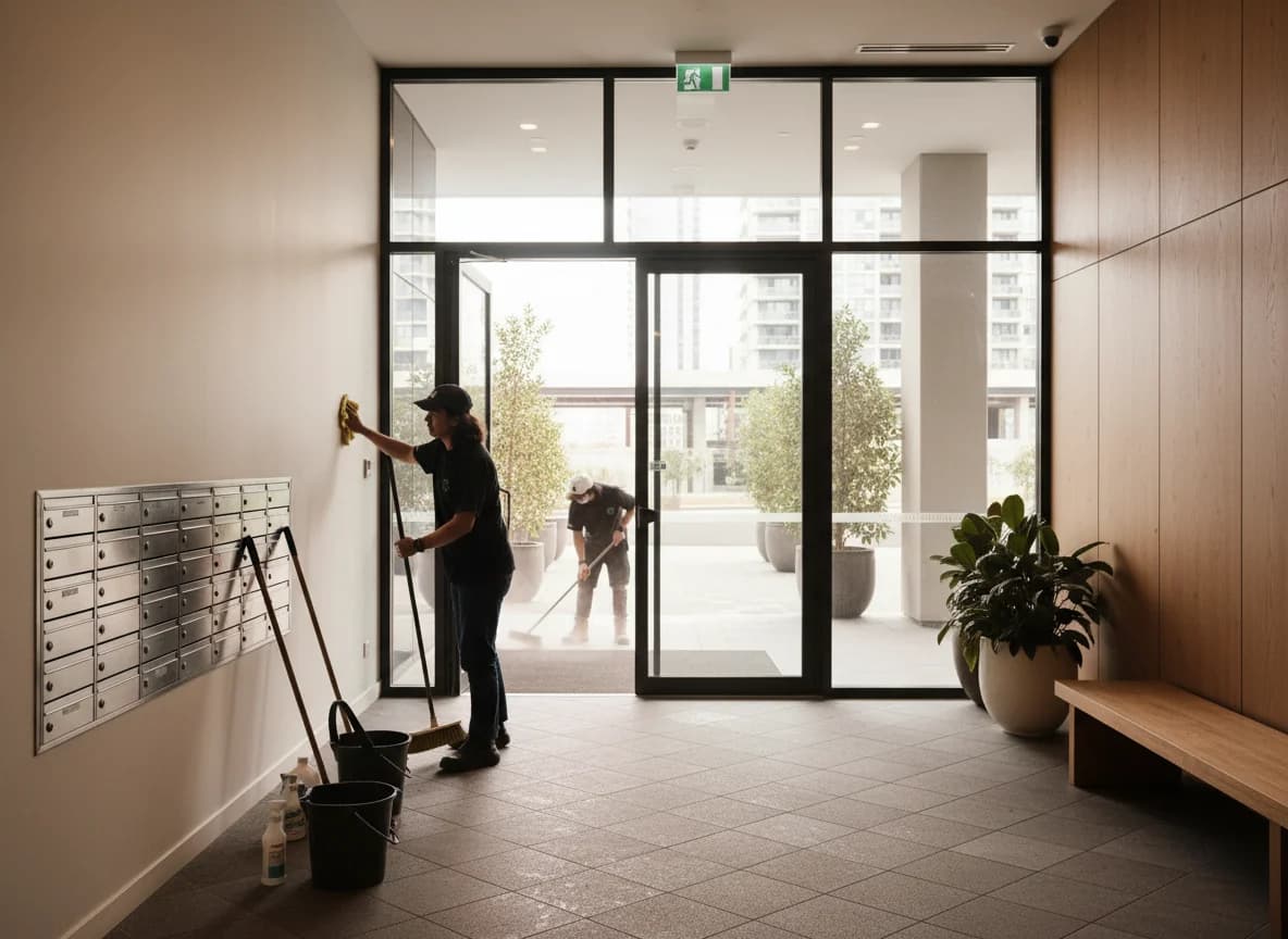 Lift cleaning and sanitisation