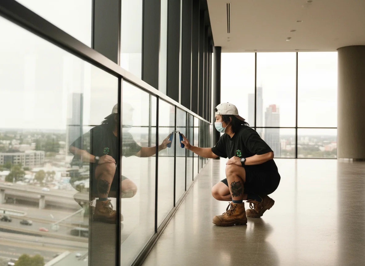 Nusara team delivering professional cleaning services